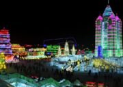 Internet Celebrity City Harbin Creates a Riverside Performance to Attract Tourists