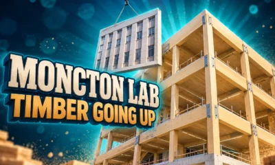 Atlantic Science Enterprise Centre Moncton mass timber construction