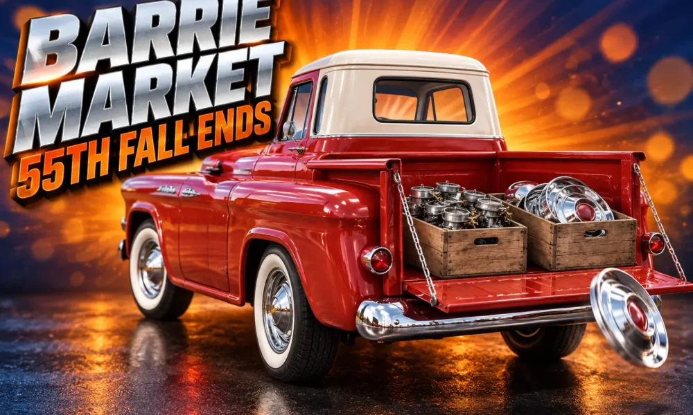 Barrie Automotive Flea Market 55th fall Burl's Creek