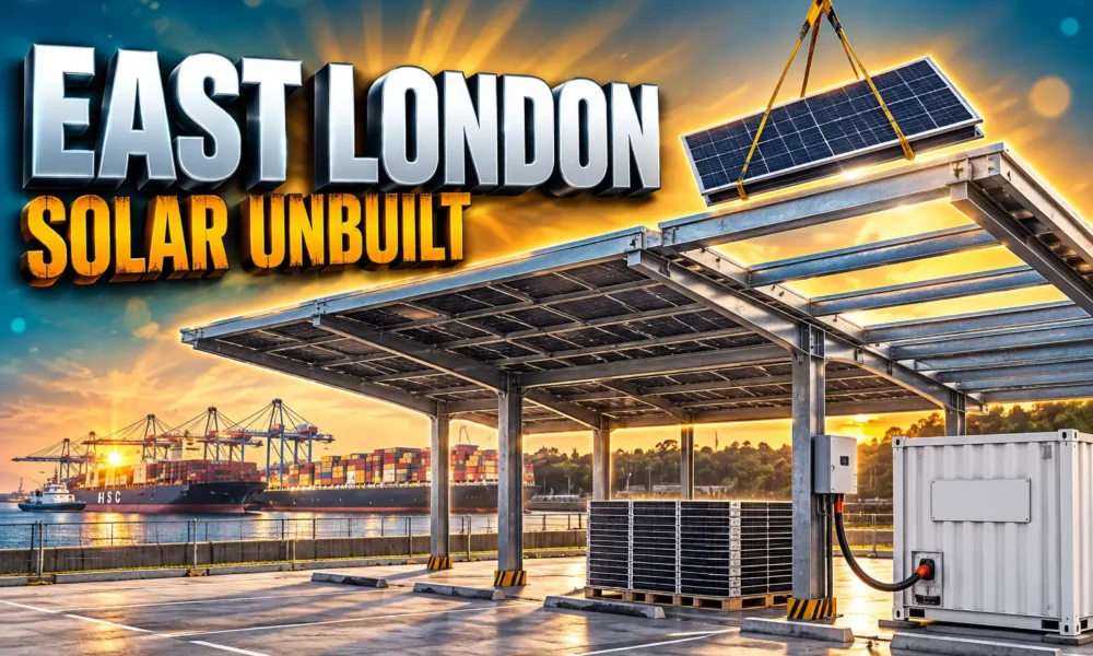 East London port 3 MW solar plant still unawarded