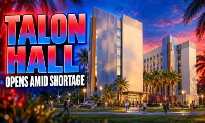 FAU Talon Hall 674 bed residence hall Boca Raton