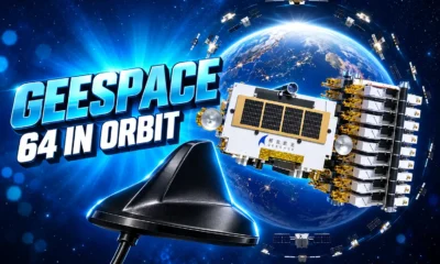Geespace 64 satellite constellation Geely car IoT trial