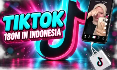 Indonesia TikTok 180 million adult users late 2025