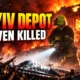 Kyiv railway depot ballistic missile kills seven workers