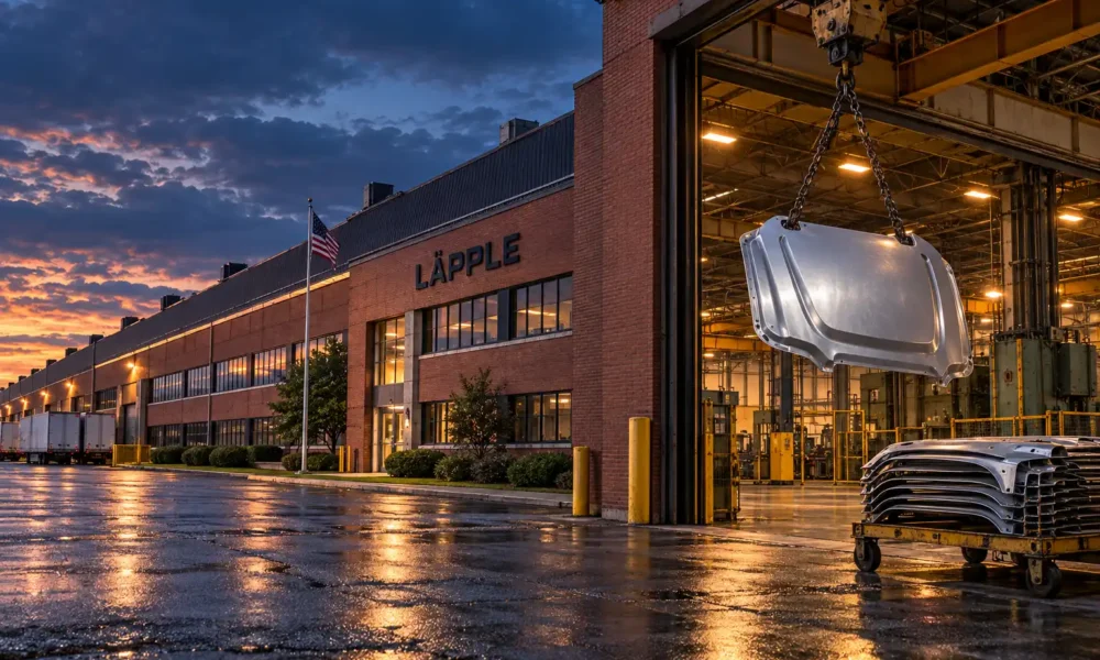 Laepple Automotive Detroit Mount Elliott spare parts plant