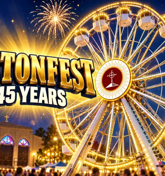 SetonFest Carmel carnival rides at Seton church