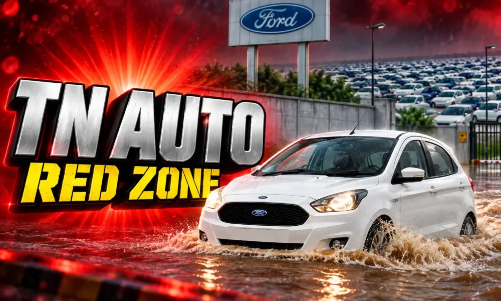 Tamil Nadu automobile industry climate risk CII red zone
