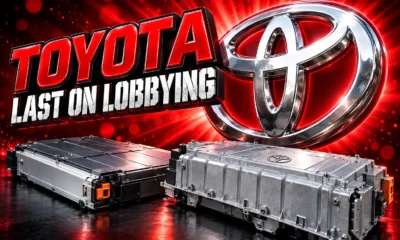 Toyota climate lobbying score InfluenceMap EV forecast