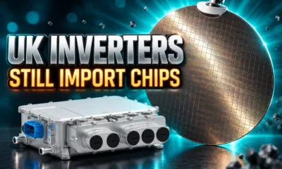 UK power electronics silicon carbide inverter supply chain gap