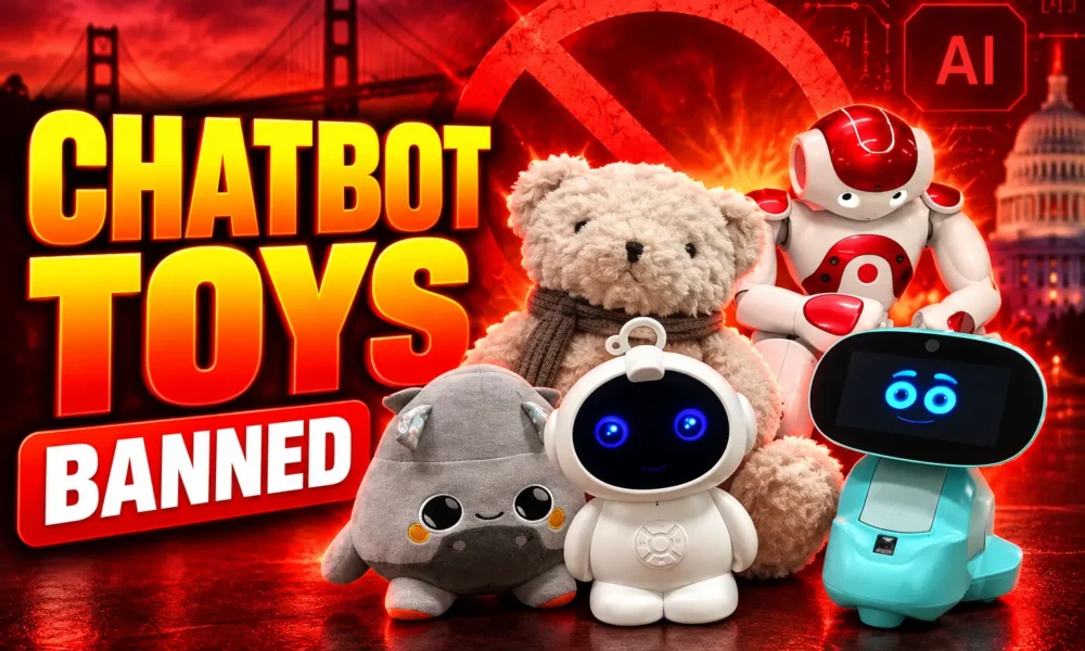 California bans companion chatbot toys for children under 16