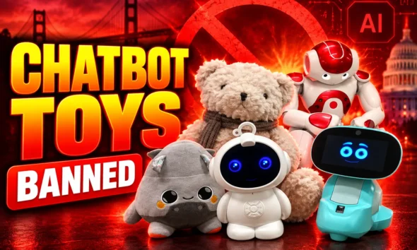 California bans companion chatbot toys for children under 16