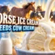 mare milk ice cream Szczecin cow cream study