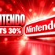 Nintendo Customer Appreciation Sale 30 percent off Switch games
