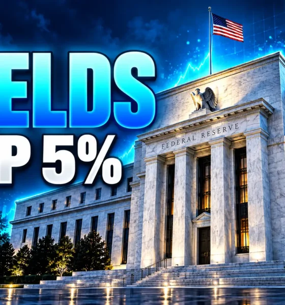 10-year Treasury yield above 5 percent Fed hike