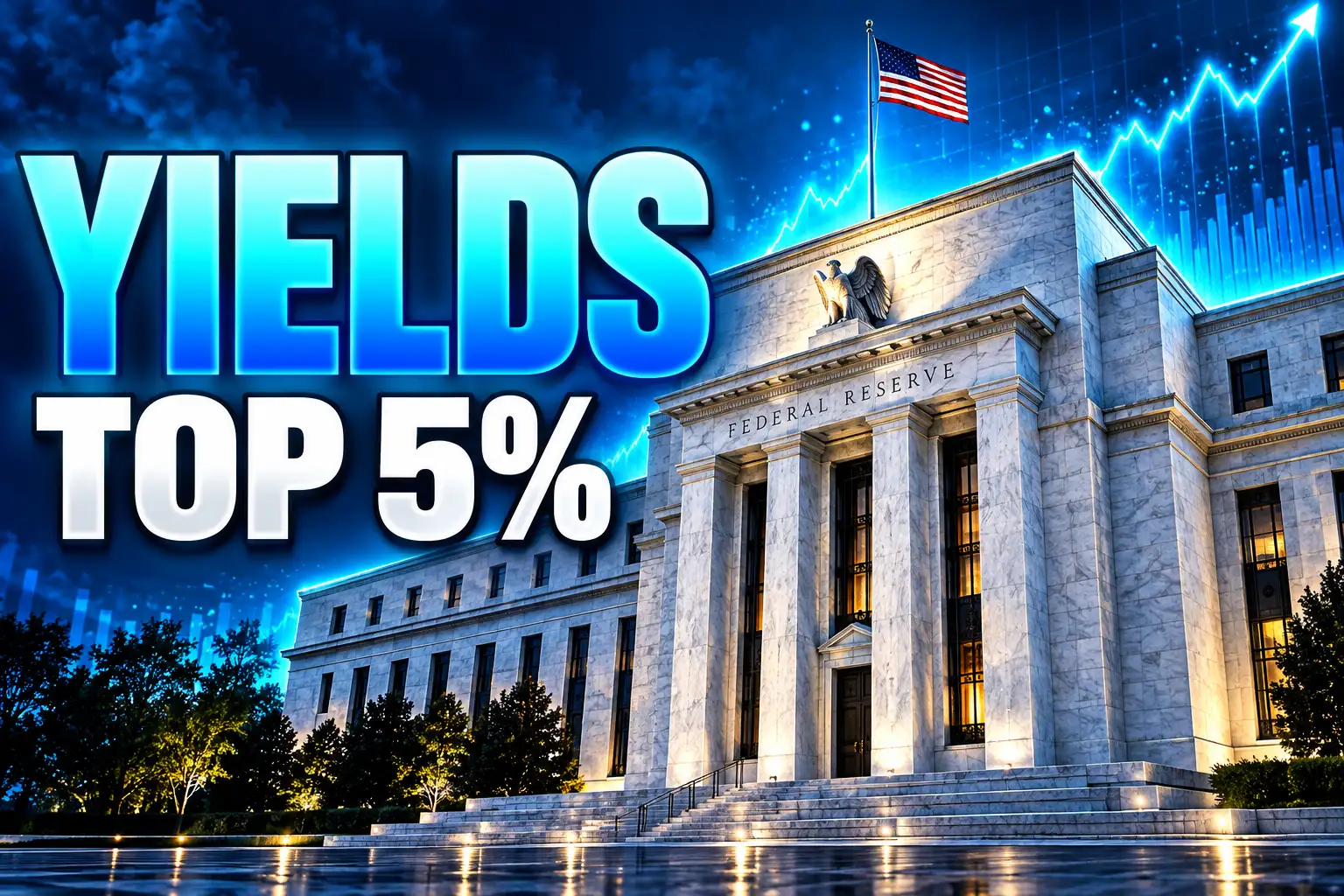 10-year Treasury yield above 5 percent Fed hike