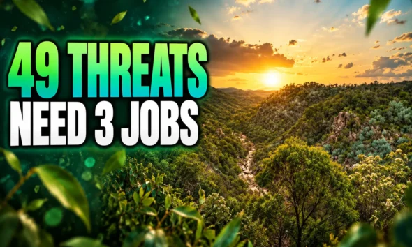 Australia 49 ecosystem threats need three jobs