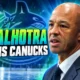 Malhotra runs Vancouver Canucks from Abbotsford