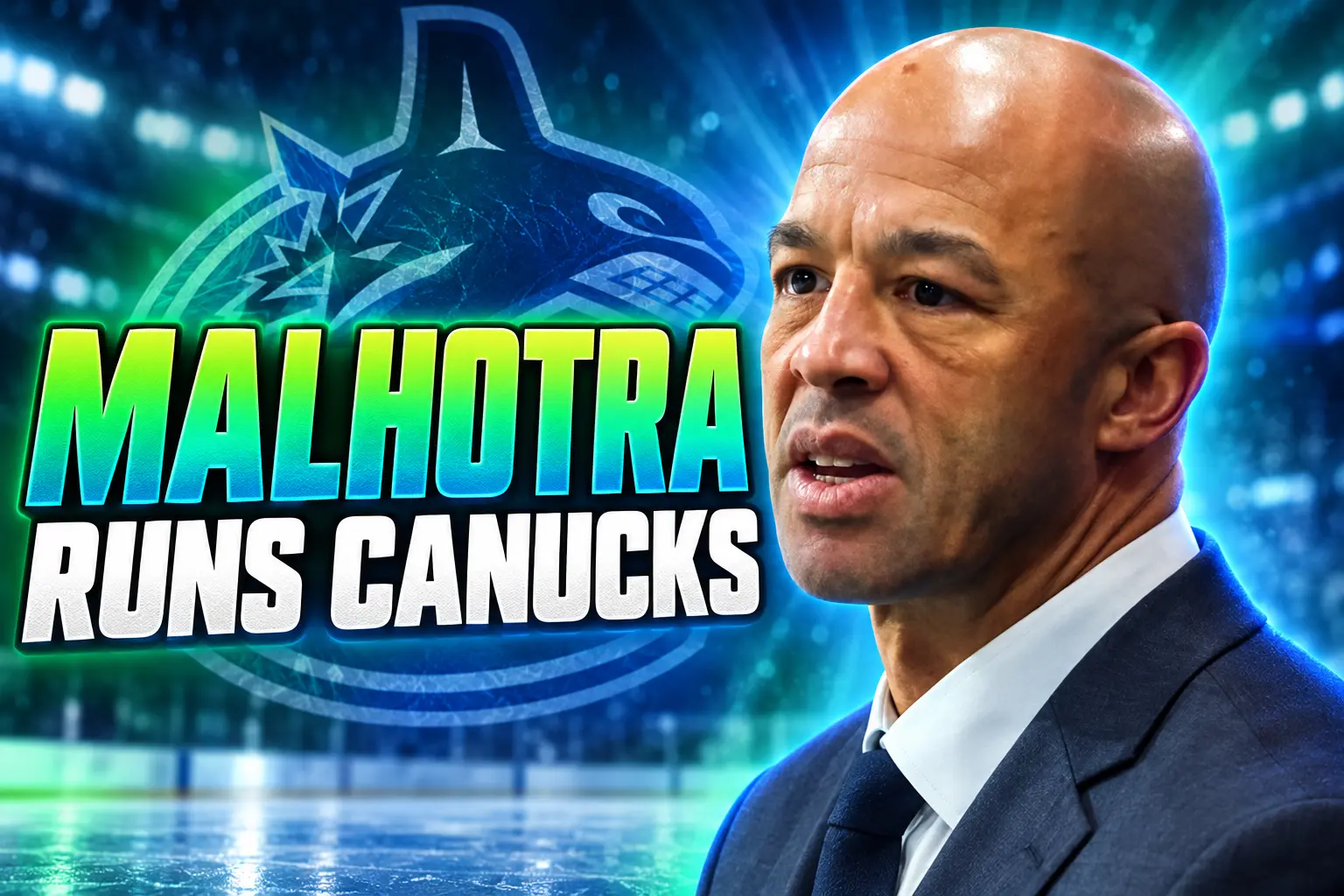 Malhotra runs Vancouver Canucks from Abbotsford