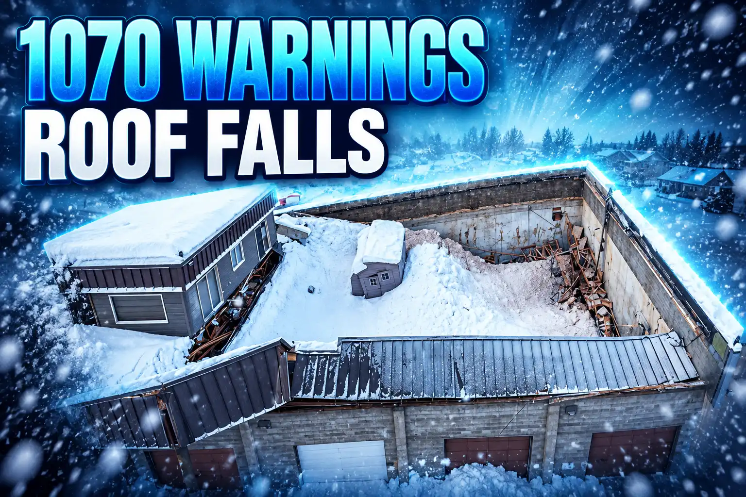 Anchorage 1070 roof warnings another collapse