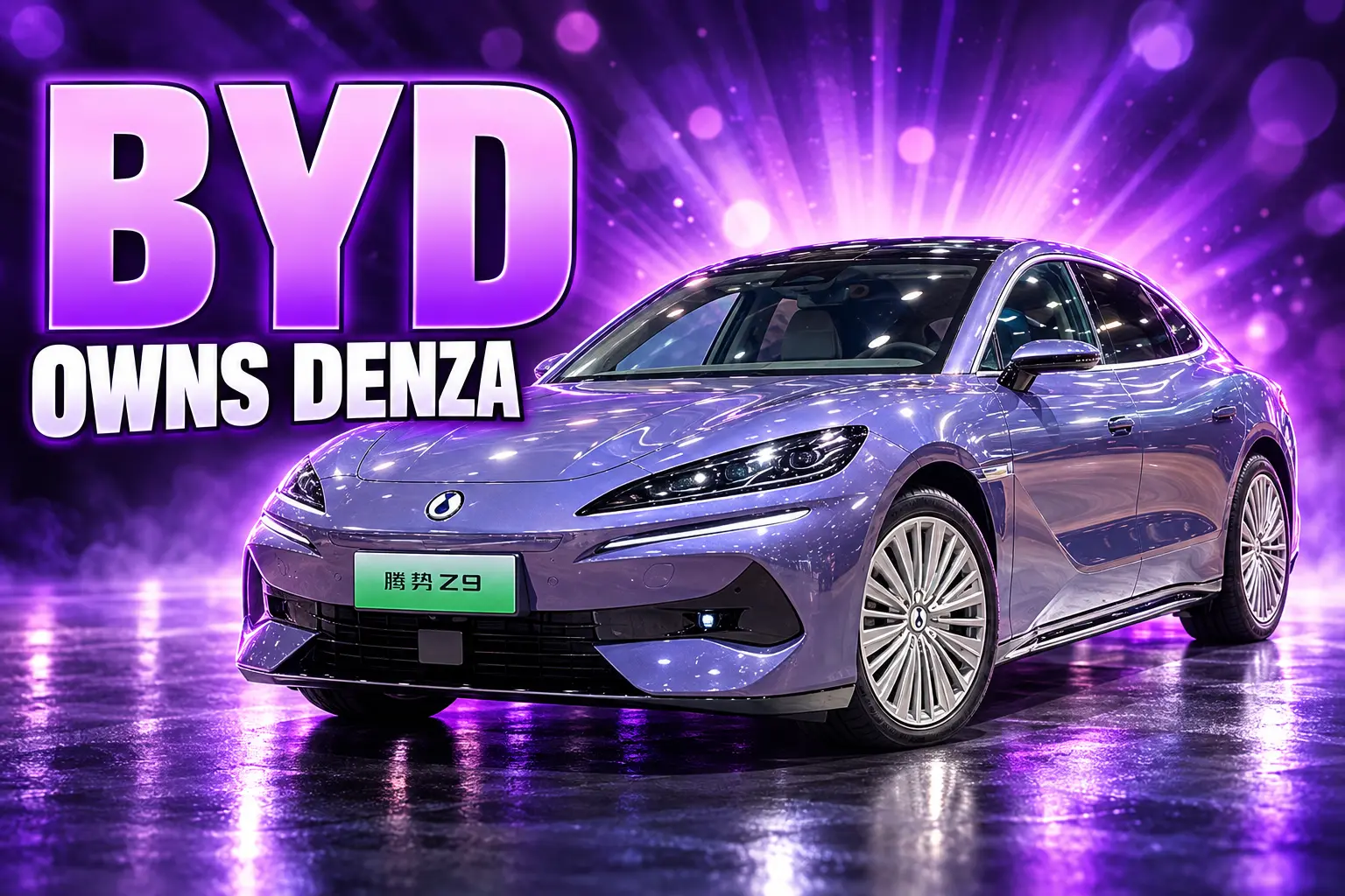 BYD sole owner Denza after Mercedes exit 2024