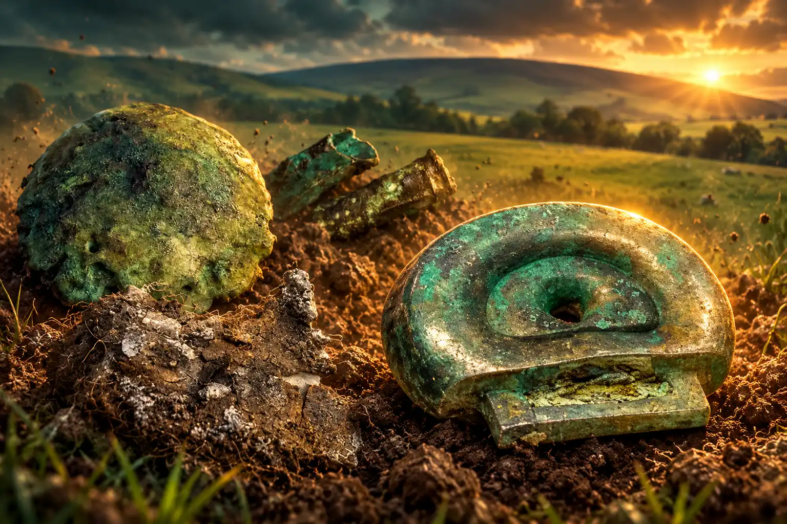 Blyth Hoard clay moulds match Peebles fittings