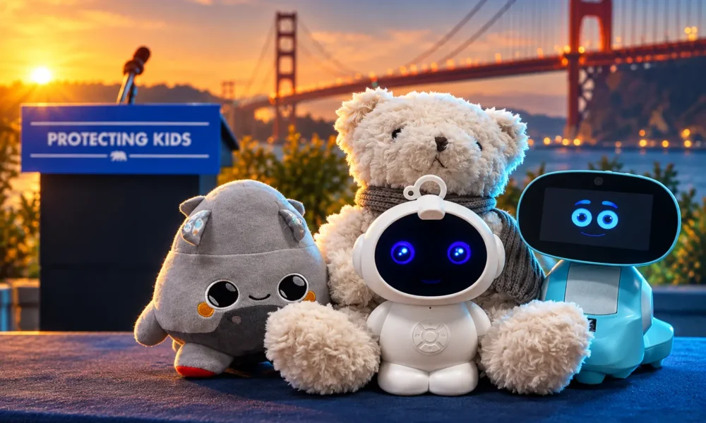 Newsom signs SB 867 companion chatbot toy ban
