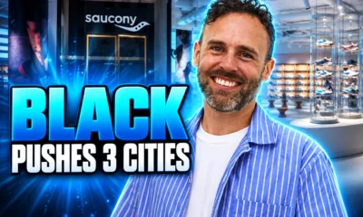 Cameron Black Saucony three capital cities Europe push