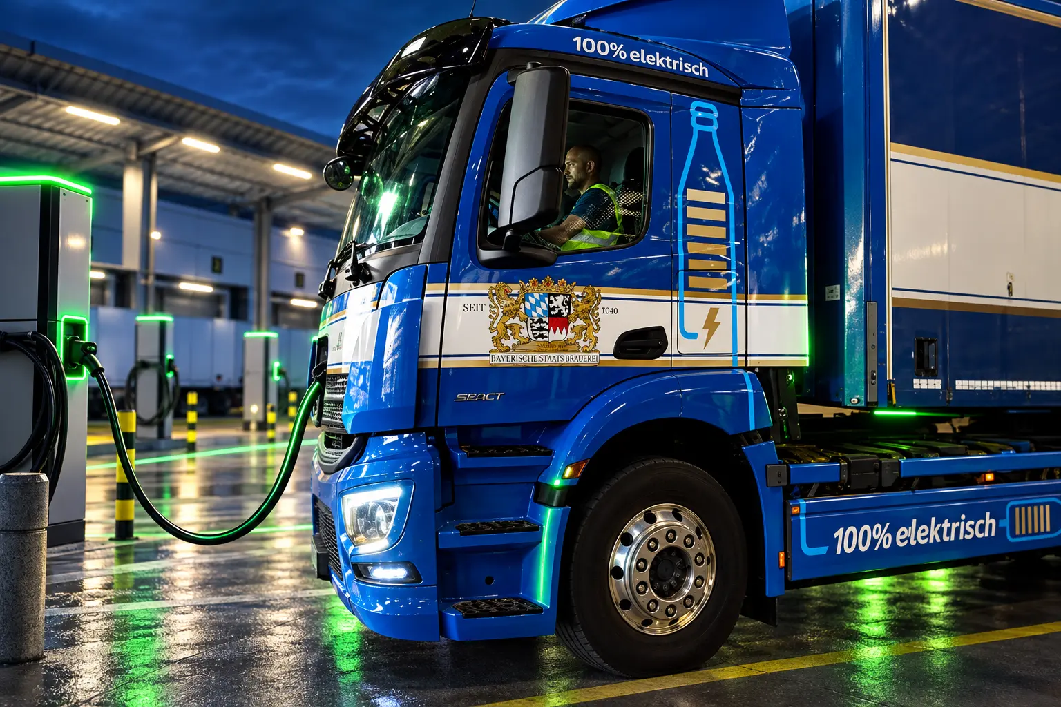 Depotcharge BGL Charge electric truck depot sharing