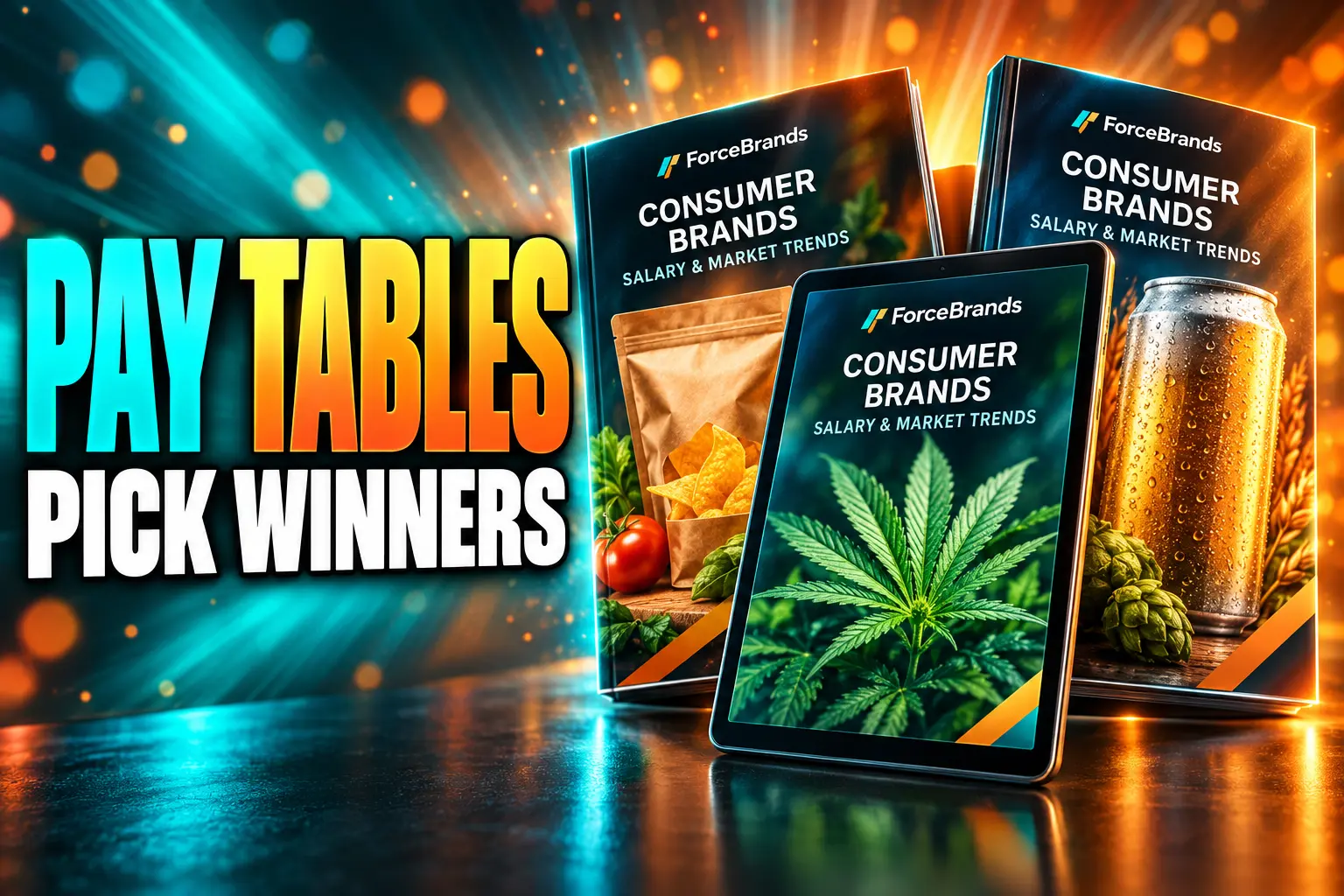 ForceBrands CPG pay tables pick food CEO winners
