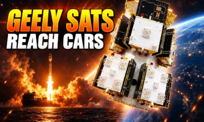 Geely Geespace 64 satellites reach cars 2025