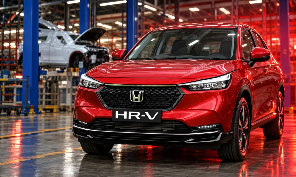 Honda Ghana Tema plant 500 HR-V capacity