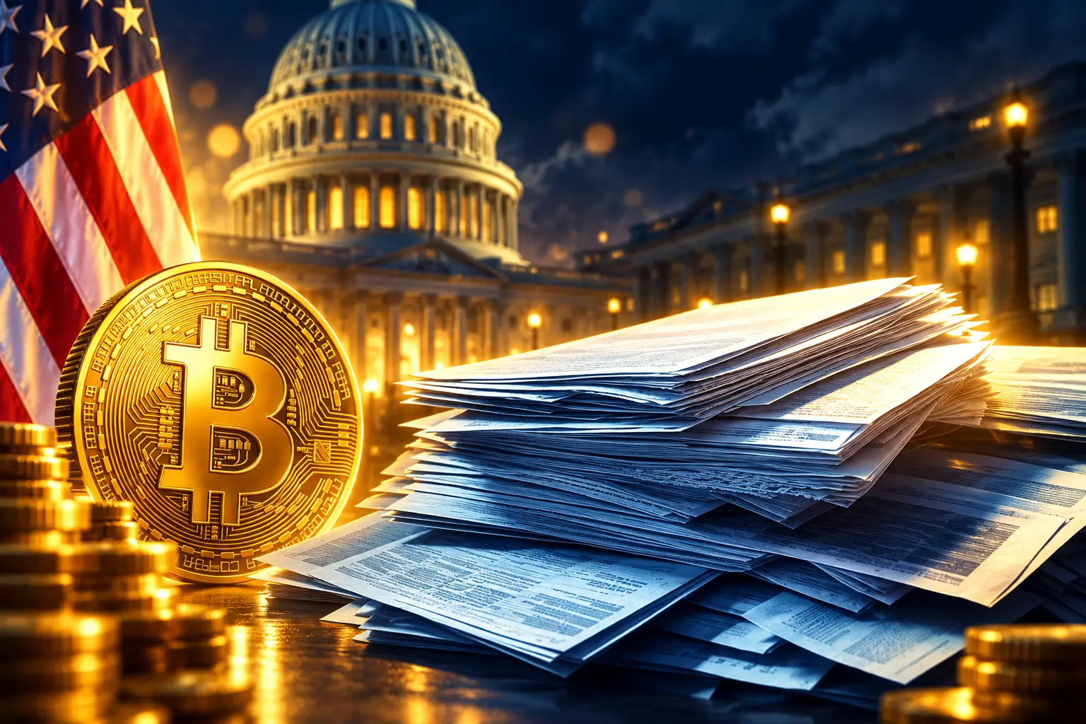 House crypto tax bill markup drops mining deferral