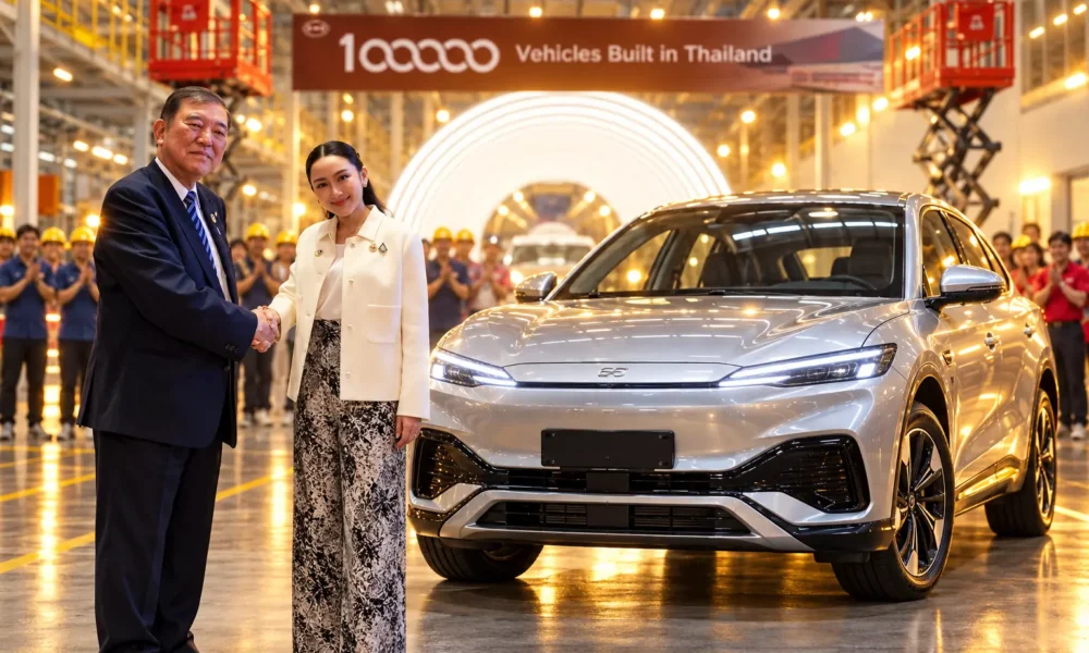 Japan presses Thailand to keep auto factories