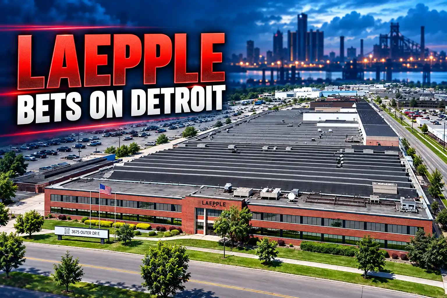 Laepple Automotive leases vacant Detroit Mount Elliott plant