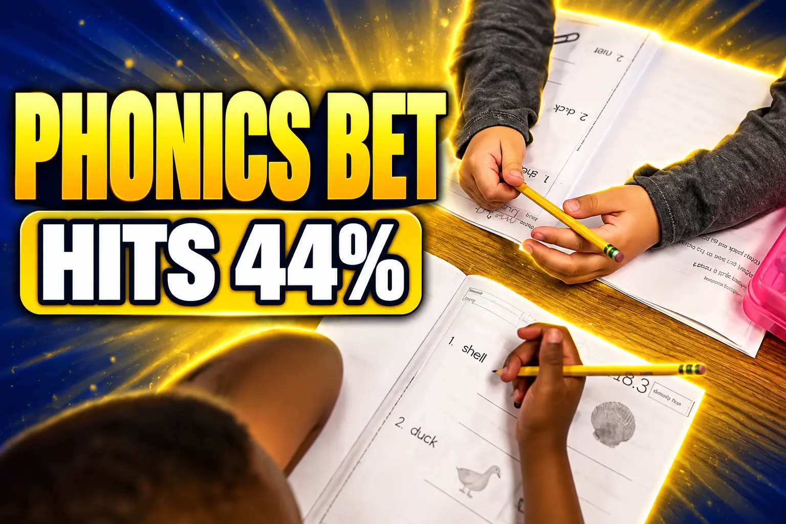 Longview phonics bet year five 44 percent