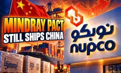 Mindray NUPCO Saudi pact still ships China monitors