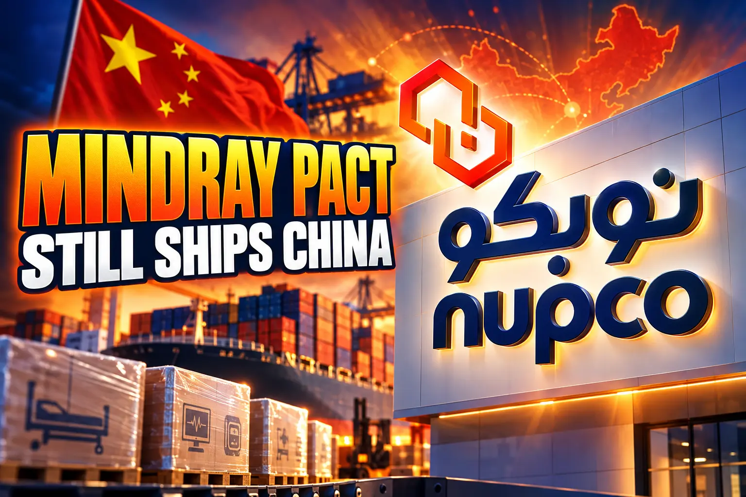 Mindray NUPCO Saudi pact still ships China monitors