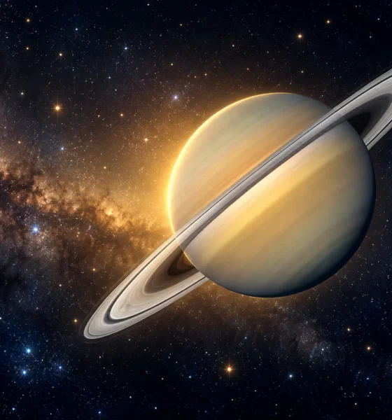 Saturn opposition October 4 thin rings Cetus