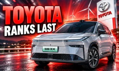 Toyota ranks last climate lobbying InfluenceMap D grade