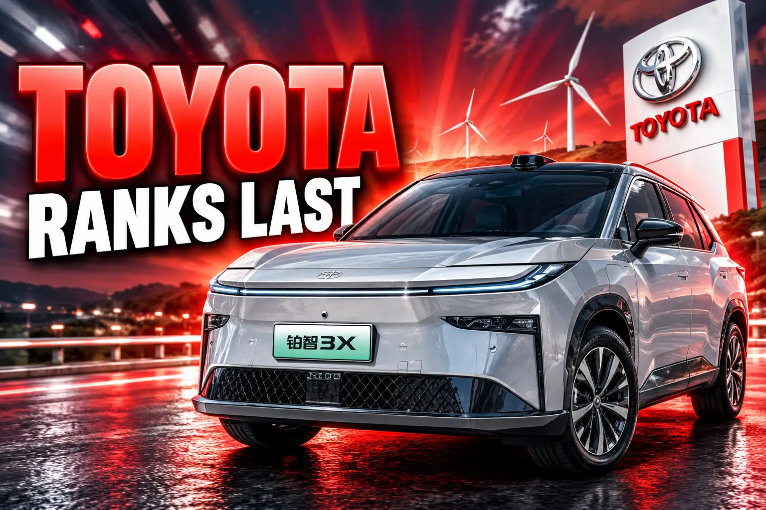 Toyota ranks last climate lobbying InfluenceMap D grade
