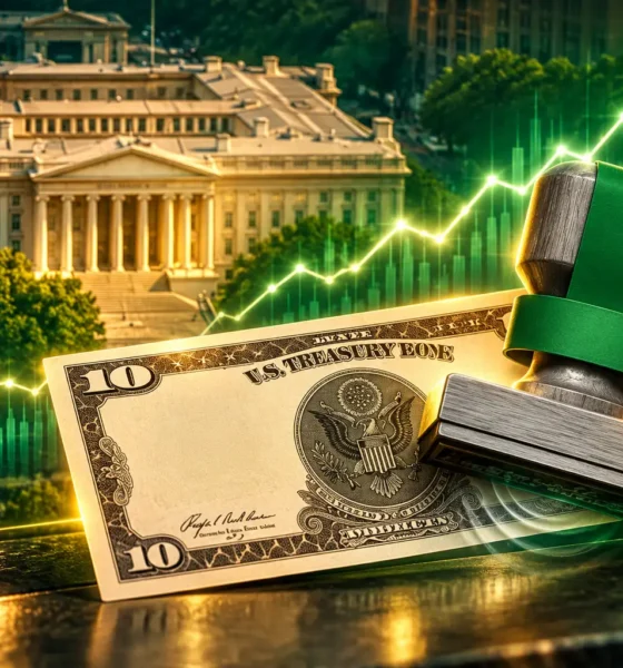 US 10-year Treasury yield touches 5.36 percent
