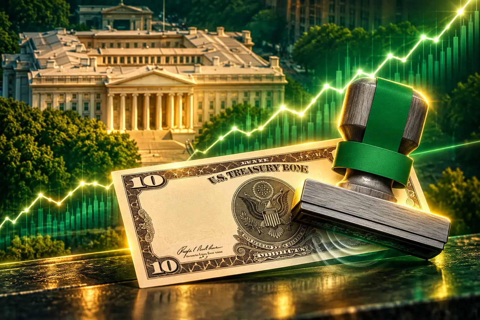 Treasury 10-year yield touches 5.36 percent