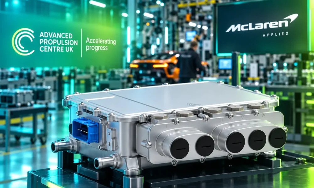 Advanced Propulsion Centre 2.3 million inverters onshore