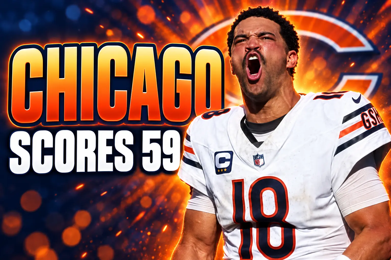 Bears Panthers 59-37 Week 1 scoring record