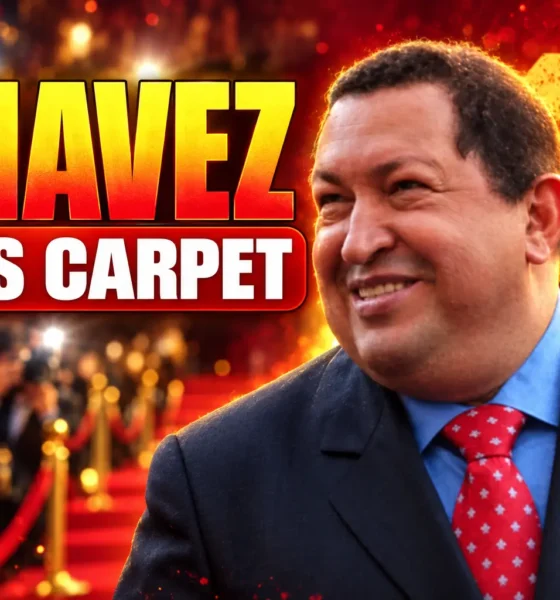 Chavez Hollywood red carpet vs Escaping Venezuela premiere