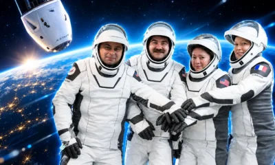 Crew-12 Dragon undocks ISS Fedyaev Adenot aboard