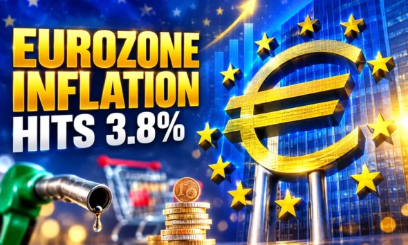 eurozone inflation September 3.8 percent energy surge