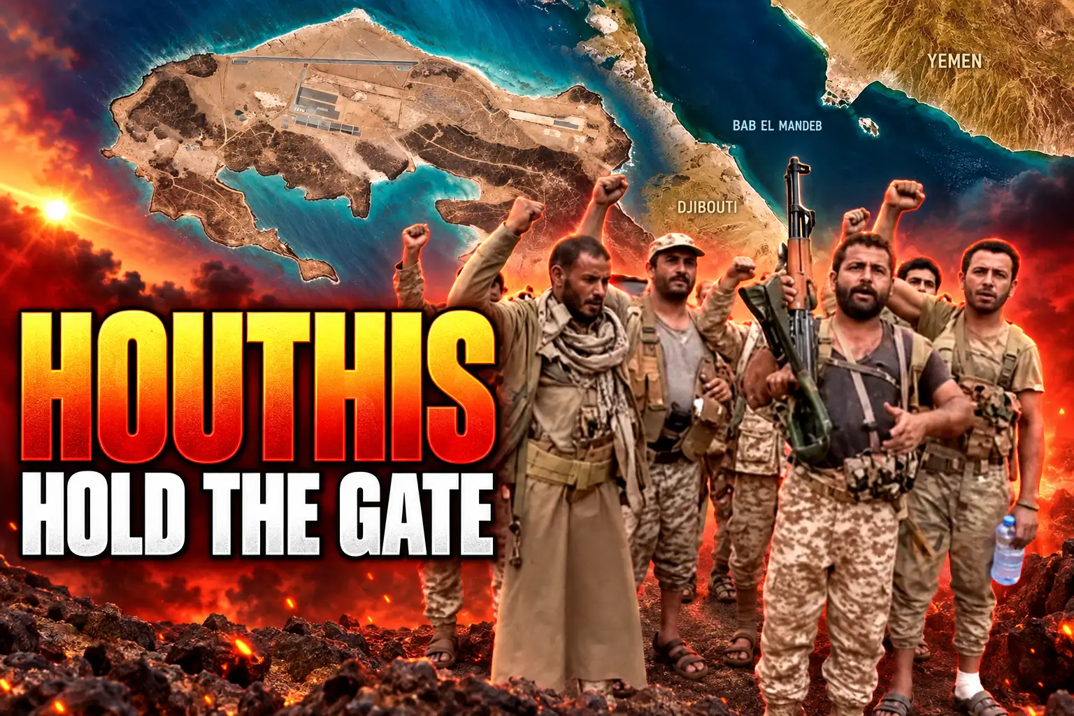 Houthis seize Perim Island in Bab al-Mandeb strait