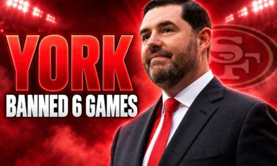 Jed York 49ers owner six-game NFL suspension
