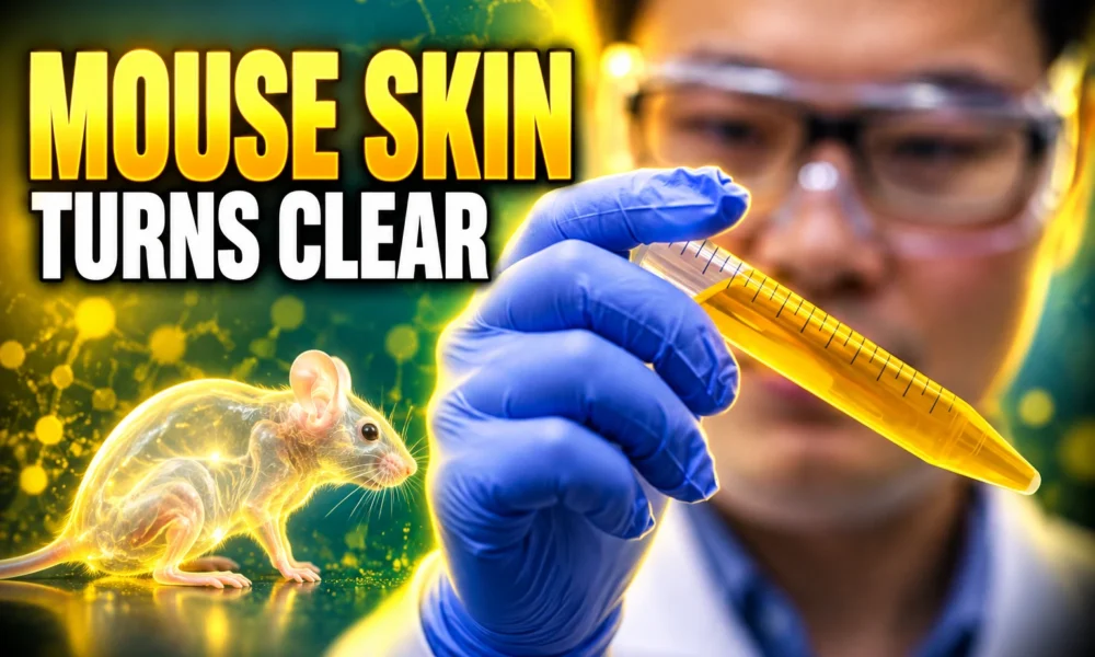 tartrazine mouse skin transparent human trial withdrawn